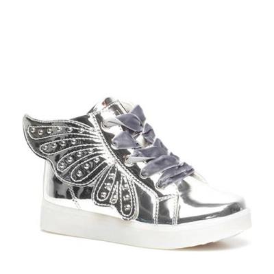 Scapino Blue Box hoge sneakers zilver