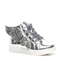 Scapino Blue Box hoge sneakers zilver