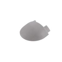 Reprofiel toebehoren voor LED-profiel F-AM-01-10 eindkap, 2 stuks, grijs 978701