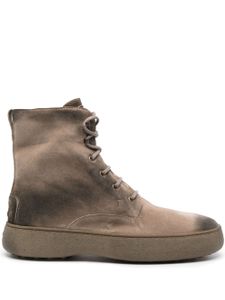 Tod's bottines Gommino en daim - Tons neutres