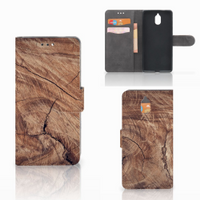 Nokia 3.1 (2018) Book Style Case Tree Trunk - thumbnail