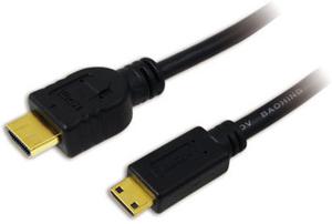 LogiLink CH0021 HDMI-kabel HDMI Aansluitkabel HDMI-A-stekker, HDMI-mini-C-stekker 1.00 m Zwart 4K UHD