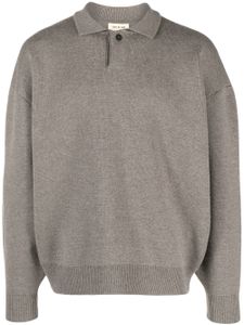 Fear Of God pull en laine vierge à manches longues - Marron