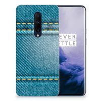 OnePlus 7 Pro Silicone Back Cover Jeans