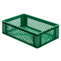 204144 Stapelbak Geschikt voor levensmiddelen (l x b x h) 600 x 400 x 175 mm Groen 2 stuk(s)