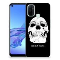 Silicone Back Case OPPO A53s | A53 Skull Eyes