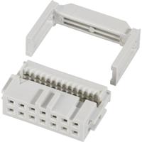 FCI 71600-016LF Pinconnector Met trekonlasting Rastermaat: 2.54 mm Totaal aantal polen: 16 Aantal rijen: 2 1 stuk(s)