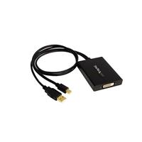 StarTech.com Mini DisplayPort naar DVI Dual Link actieve adapter met stroomvoorziening via USB, mDP naar DVI DL tot 2560x1600