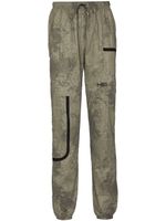 HELIOT EMIL pantalon de jogging à imprimé camouflage - Vert