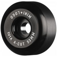 Mini Logo A-Cut 2 Wielen Zwart 101A 54mm