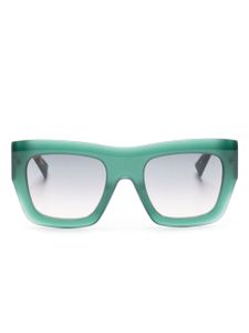 MISSONI EYEWEAR lunettes de soleil à monture carrée - Vert