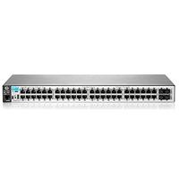 HP, J9775A, 2530-48G AA8Switch (48-poorten, SFP, RJ-45) zwart 886112458157