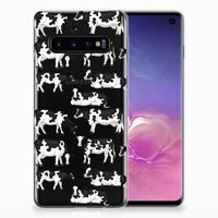 Samsung Galaxy S10 TPU Hoesje Koetjes - thumbnail