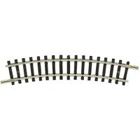 N Fleischmann rails (zonder ballastbed) 22231 Gebogen rails 24 ° 194.6 mm 12 stuk(s)