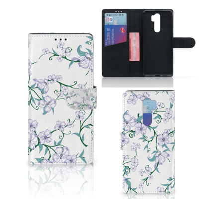 Xiaomi Note 8 Pro Uniek Hoesje Blossom White Xiaomi Note 8 Pro Uniek Hoesje Blossom White