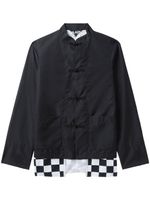 Black Comme Des Garçons veste à carreaux - Noir