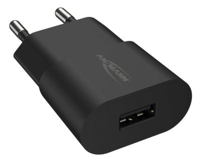 Ansmann HomeCharger HC105 USB-oplader 5 W Thuis Uitgangsstroom (max.) 1000 mA Aantal uitgangen: 1 x USB 2.0 bus A