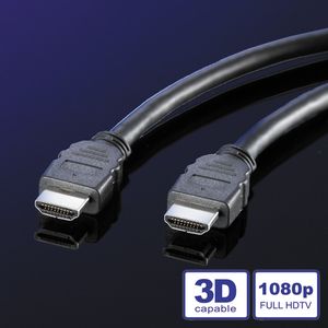 VALUE Monitorkabel HDMI High Speed, M/M, zwart, 2 m