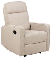 Relaxfauteuil Alvito Beige - Giga Living