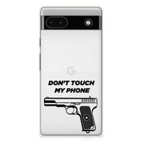 Google Pixel 6A Silicone-hoesje Pistol DTMP - thumbnail