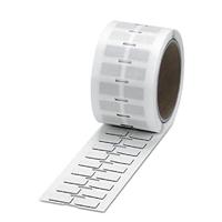 PHOENIX CONTACT EMLP (22X12) R kunststof schild, 22mm x 12mm lettergrootte 500 afzonderlijke borden, wit