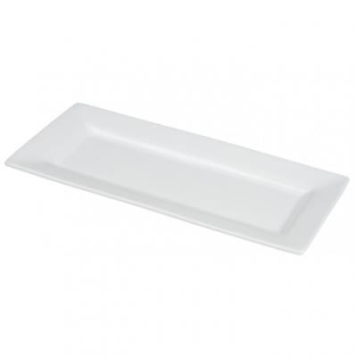 Alpina serveerschaal wit 28,5 x 13,5 x 2 cm Alpina serveerschaal wit 28,5 x 13,5 x 2 cm