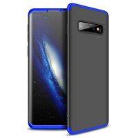 GKK Afneembare Samsung Galaxy S10 Case - Blauw / Zwart - thumbnail