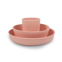 Filibabba - Silicone Dinner set, Peach (SI008)