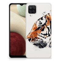 Hoesje maken Samsung Galaxy A12 Watercolor Tiger - thumbnail