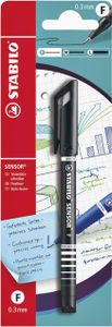 Fineliner STABILO Sensor zwart blister