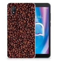 Alcatel 1B (2020) Siliconen Case Koffiebonen - thumbnail