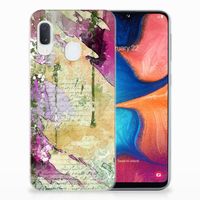 Hoesje maken Samsung Galaxy A20e Letter Painting - thumbnail