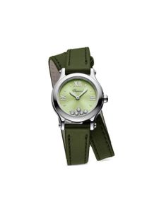 Chopard montre Happy Sport 25 mm - Vert