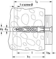 Fischer UX GREEN 8 x 50 R Universele pluggen 50 mm 8 mm 518886 40 stuk(s) - thumbnail