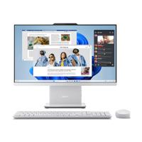 Lenovo IdeaCentre Desktop-PC All-in-One, display 24 inch FHD, Intel Core i5-13420H, 512 GB SSD, 8 GB RAM, laadstation voor smartphone, draadloos, speakers, WiFi 6, Windows 11 H, draadloos toetsenbord