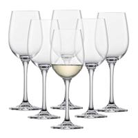 SCHOTT ZWIESEL Classico witte wijnglas (set van 6), klassieke wijnglazen voor witte wijn, vaatwasmachinebestendige kristallen Tritan-glazen, gemaakt in Duitsland (art.nr. 106221)