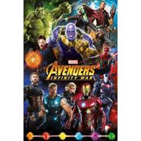 Pyramid Avengers Infinity War Characters Poster 61x91,5cm