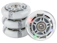 CRIVIT Wielen voor inline skates (LED 72 mm) - thumbnail