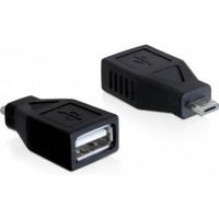 Delock 65296 Adapter USB 2.0 Type Micro-B male > USB 2.0 Type-A male - thumbnail