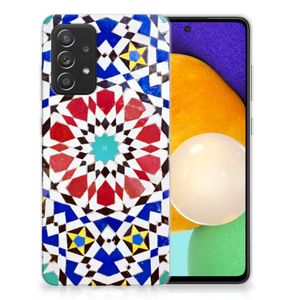 Samsung Galaxy A52 (5G/4G) TPU Siliconen Hoesje Mozaïek