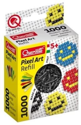 Quercetti Pixel Art aanvuldoos zwart diameter 4 mm 1000 delig