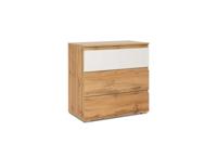 Ladekast Tessa wit&naturel