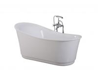 Badstuber Oxford vrijstaande badkuip 178x88cm wit