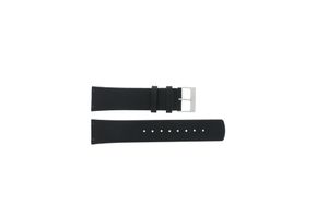 Horlogeband Skagen SKW6024 Leder Zwart 22mm