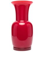 Venini vase Opalino en verre - Rouge - thumbnail