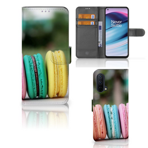 OnePlus Nord CE 5G Book Cover Macarons