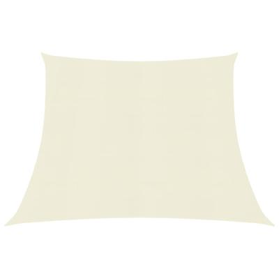 vidaXL Zonnezeil 160 g/m² 4/5x3 m HDPE crèmekleurig vidaXL Zonnezeil 160 g/m² 4/5x3 m HDPE crèmekleurig