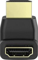 Hama 00205164 HDMI-adapter [1 x HDMI-aansluiting – 1 x HDMI-stekker], zwart