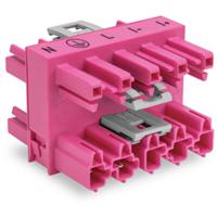 WAGO 770-1746/080-000 Connector WINSTA MIDI Stekker, recht Totaal aantal polen: 5 25 A Pink 25 stuk(s) - thumbnail