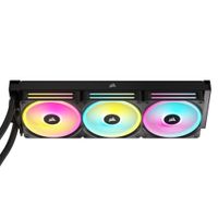 Corsair H150I Processor Kit voor vloeistofkoeling 12 cm Zwart - thumbnail